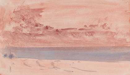 约瑟夫·马洛德·威廉·透纳的《海峡素描39》