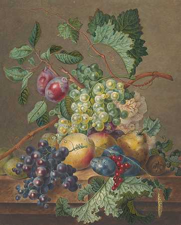 Jan de Bruyn的《水果静物》