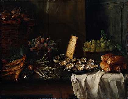 亚历山大·弗朗索瓦·德斯波特的《牡蛎早餐》