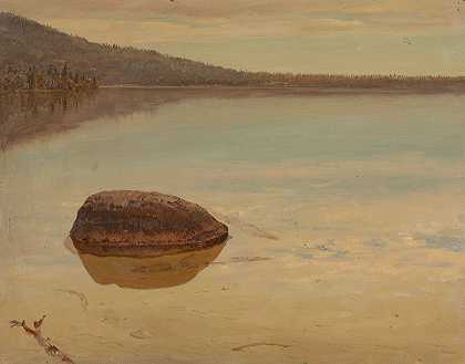 弗雷德里克·埃德温·丘奇的《卡塔赫丁湖》