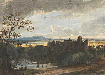 约翰·瓦利（John Varley）的《Linlithgow Palace》