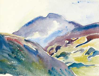乔瓦尼·贾科梅蒂的《高山风景（上英格兰）》