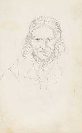 “阿道夫·蒂德曼德的男性肖像