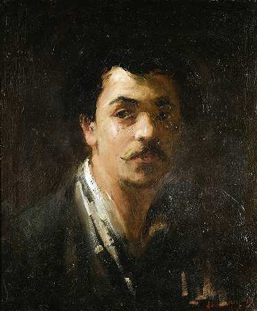 《雕塑家亚历山大·法尔盖尔肖像》，让·巴蒂斯特·卡皮奥著