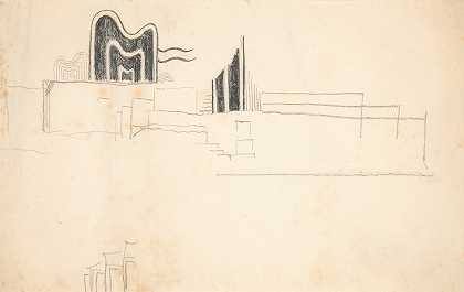 “艺术家的原始图纸和手稿，以及维京·埃格林的纪实材料3