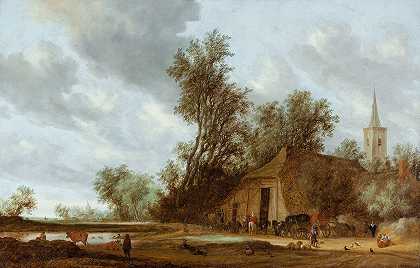 雅各布·萨洛蒙兹（Jacob Salomonsz.van Ruysdael）在客栈的停留
