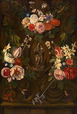《被花环包围的麦当娜》（Jan Philip van Thielen著）