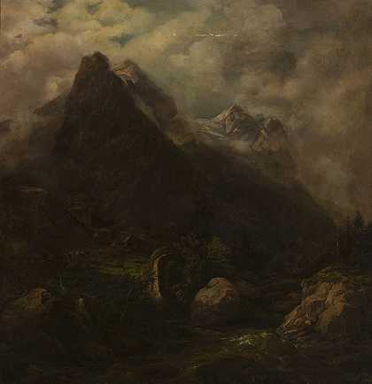 卡尔·瓦格纳的《山地风景》