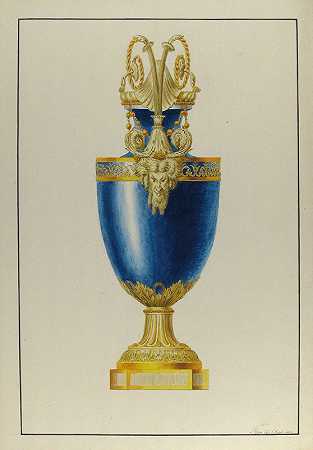 乔治·海因里希·冯·柯恩的镀金青铜瓮设计