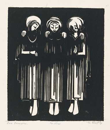 约翰内斯·弗雷德里克·恩格尔伯特·滕·克洛斯特的《三个女人》