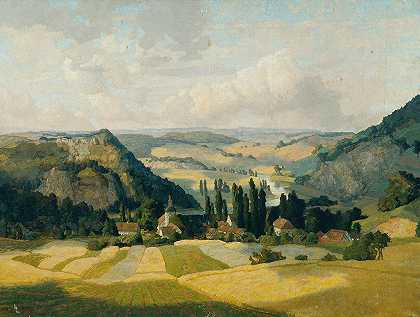 Richard Kaiser的《Landschaft Werratal》