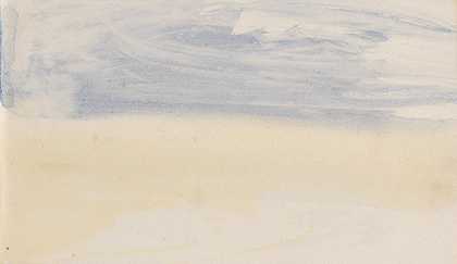 约瑟夫·马洛德·威廉·透纳的《海峡素描33》