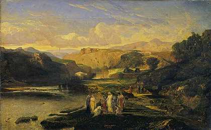 亚历山大·加布里埃尔·德坎普的《摩西的发现》