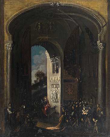 弗朗索瓦·德·诺梅的《基督进入耶路撒冷》