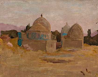 “撒马尔罕——沙伊·辛达清真寺——扬·奇·格林斯基的突厥斯坦之旅