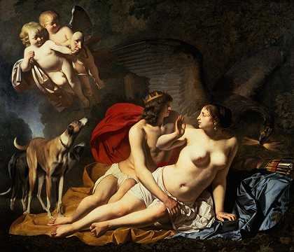 凯撒·范·埃弗丁根的《木星与木卫四》