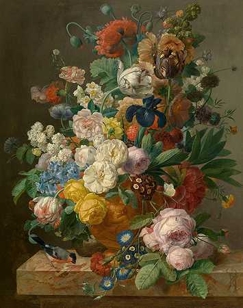 《花瓶里的花》作者：Jan Frans Eliaerts