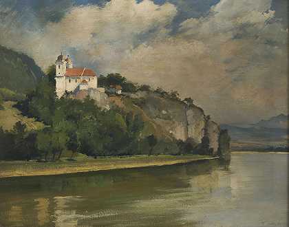 《河上教堂》作者：František Hladík