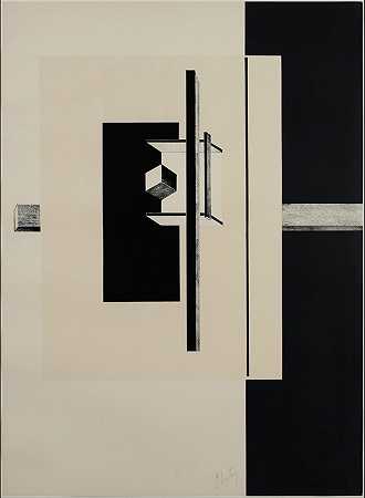 “Kestnermappe Proun，Rob。Levnis和Chapman GmbH汉诺威#7 by El Lissitzky