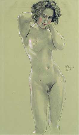 马克斯·克林格的《女性裸体》