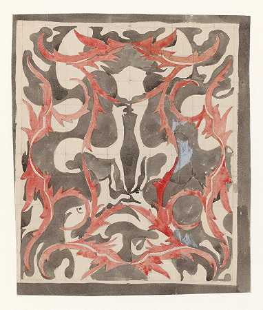 Carel Adolph Lion Cachet的动物图案装饰设计