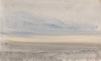 约瑟夫·马洛德·威廉·透纳的《海峡素描5》