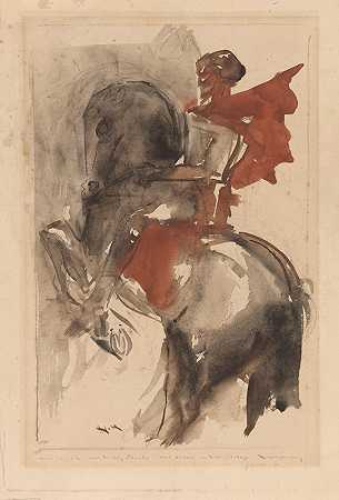 威廉·范·科尼恩堡《骑马骑士》