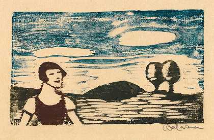 卡尔·维纳的《风景与女人》