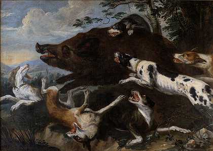 弗兰斯·斯奈德斯的《野猪狩猎》