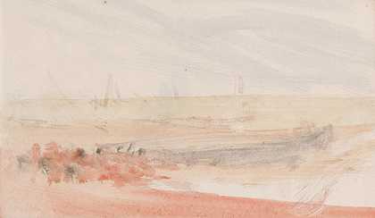 约瑟夫·马洛德·威廉·透纳的《海峡素描47》