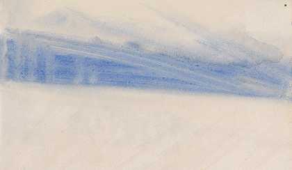 约瑟夫·马洛德·威廉·透纳的《海峡素描32》