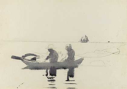 温斯洛·霍默的《双人划艇》