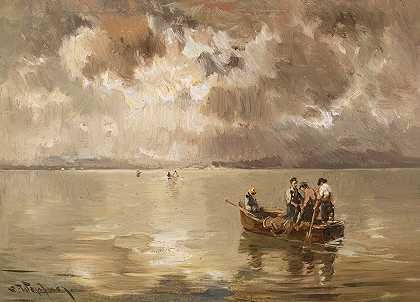 约瑟夫·沃普纳的《基姆西河上的雷暴》