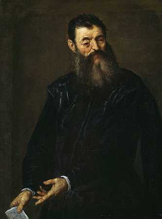 杰科波·帕尔马·伊尔·乔瓦内的《绅士肖像》
