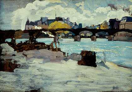 埃米尔·安托万·吉利尔的《艺术之桥与城市岛》