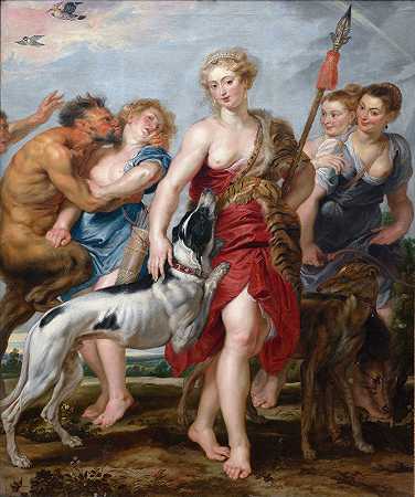 彼得·保罗·鲁本斯（Peter Paul Rubens）的《戴安娜和她的睡衣出发狩猎》