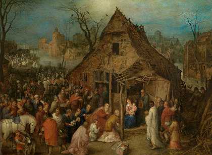《长老Jan Brueghel对魔术师的崇拜》