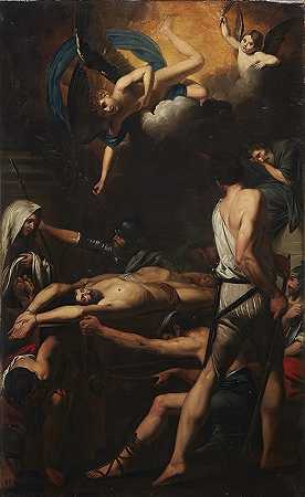 瓦伦丁·德·布洛涅的《圣徒审判与圣马丁殉难研究》