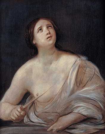 Guido Reni的《Lucretia》