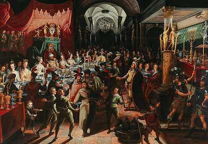 《贝尔沙萨的盛宴》巴托洛马乌斯·斯特罗布尔二世著