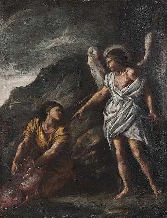 乔瓦尼·巴蒂斯塔·卡拉乔洛的《托比亚斯与天使》