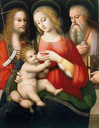 安德烈亚·德尔·布雷西亚尼诺的《圣母与孩子》