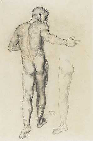 《男性裸体》弗兰茨·冯·斯塔克