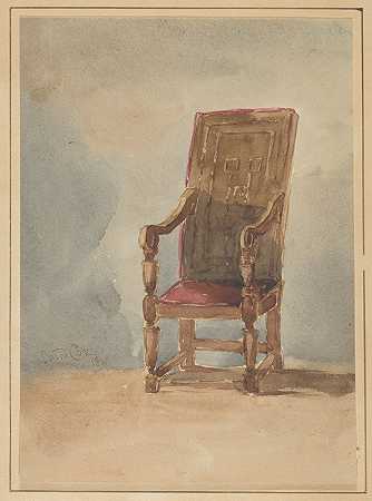 大卫·考克斯的《古董扶手椅研究》