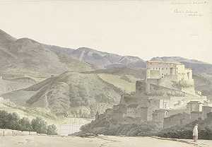 约瑟夫斯·奥古斯特斯·克尼普的《苏比亚科的意大利风景》