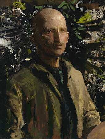 阿博特·汉德森·塞耶的自画像