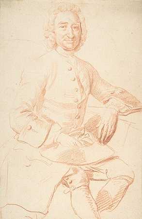 托马斯·哈德森的《乔治·格雷厄姆肖像》