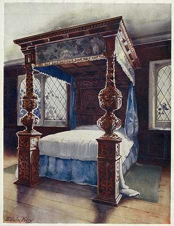 “littlecote床架。文森特·罗宾逊、F.S.A.先生、帕纳姆、多塞特的财产，埃德温·福利著