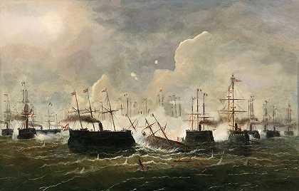 约瑟夫·卡尔·贝托尔德·普特纳的《里萨海战》