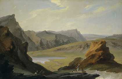 卡斯帕·沃尔夫（Caspar Wolf）的《梅尔奇湖畔塔利斯托克的景色》